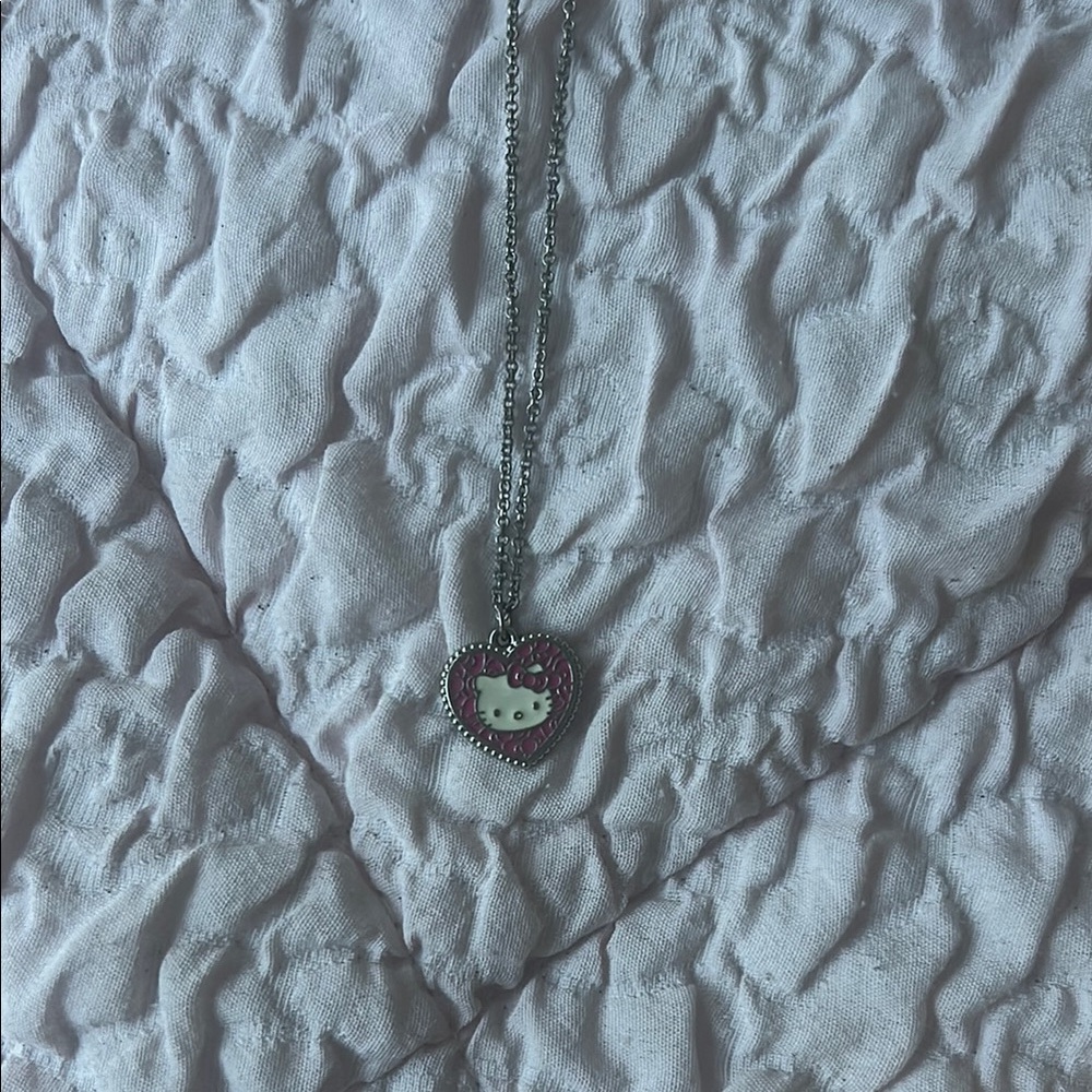 Silver Heart Pendant Necklace